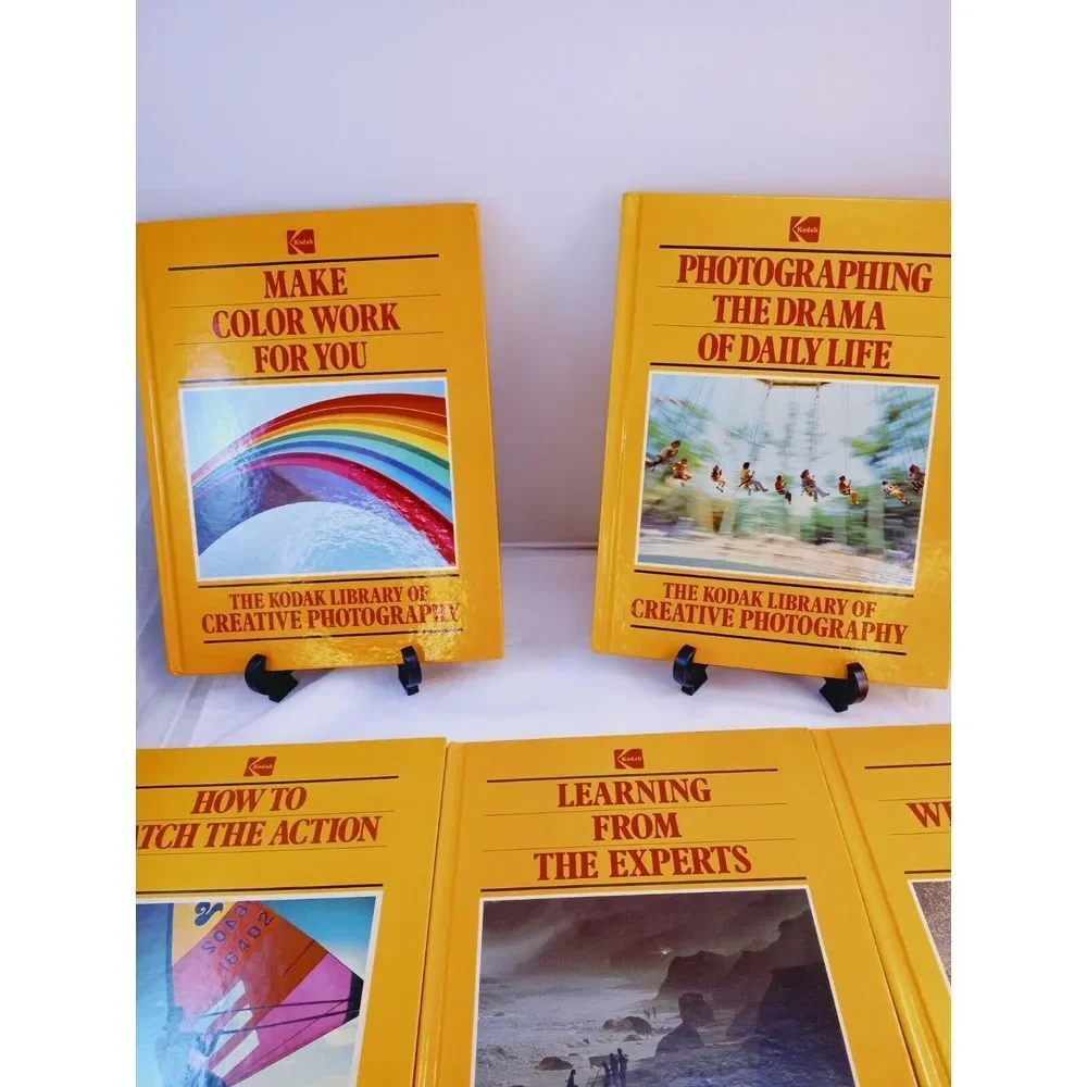 Vintage‎ Kodak Photography Books Lot Of 5 In Excellent Condition